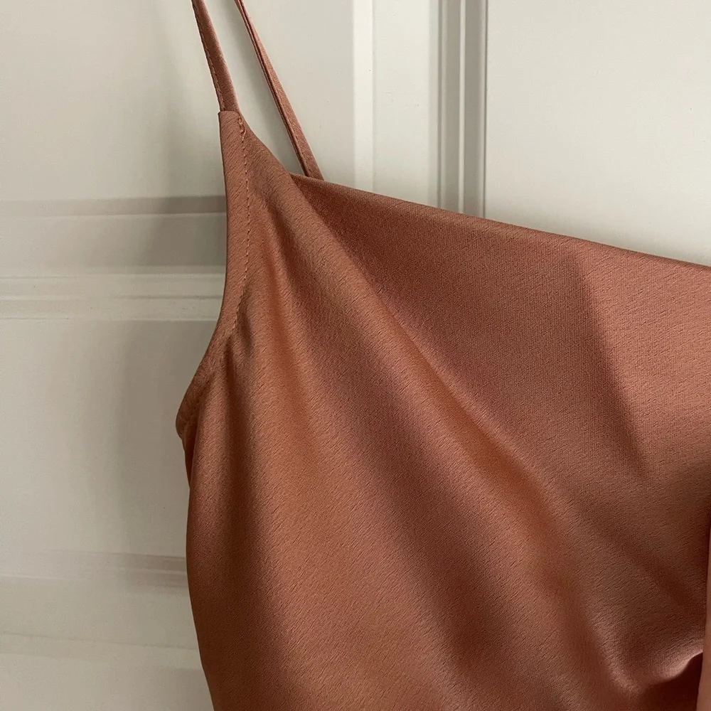 Cali Satin Charmeuse Midi Dress - Picture 10 of 16